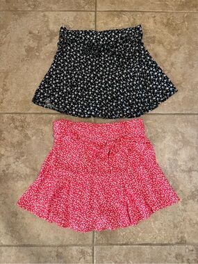 Urban Romantics Pink & Black Skort Bundle